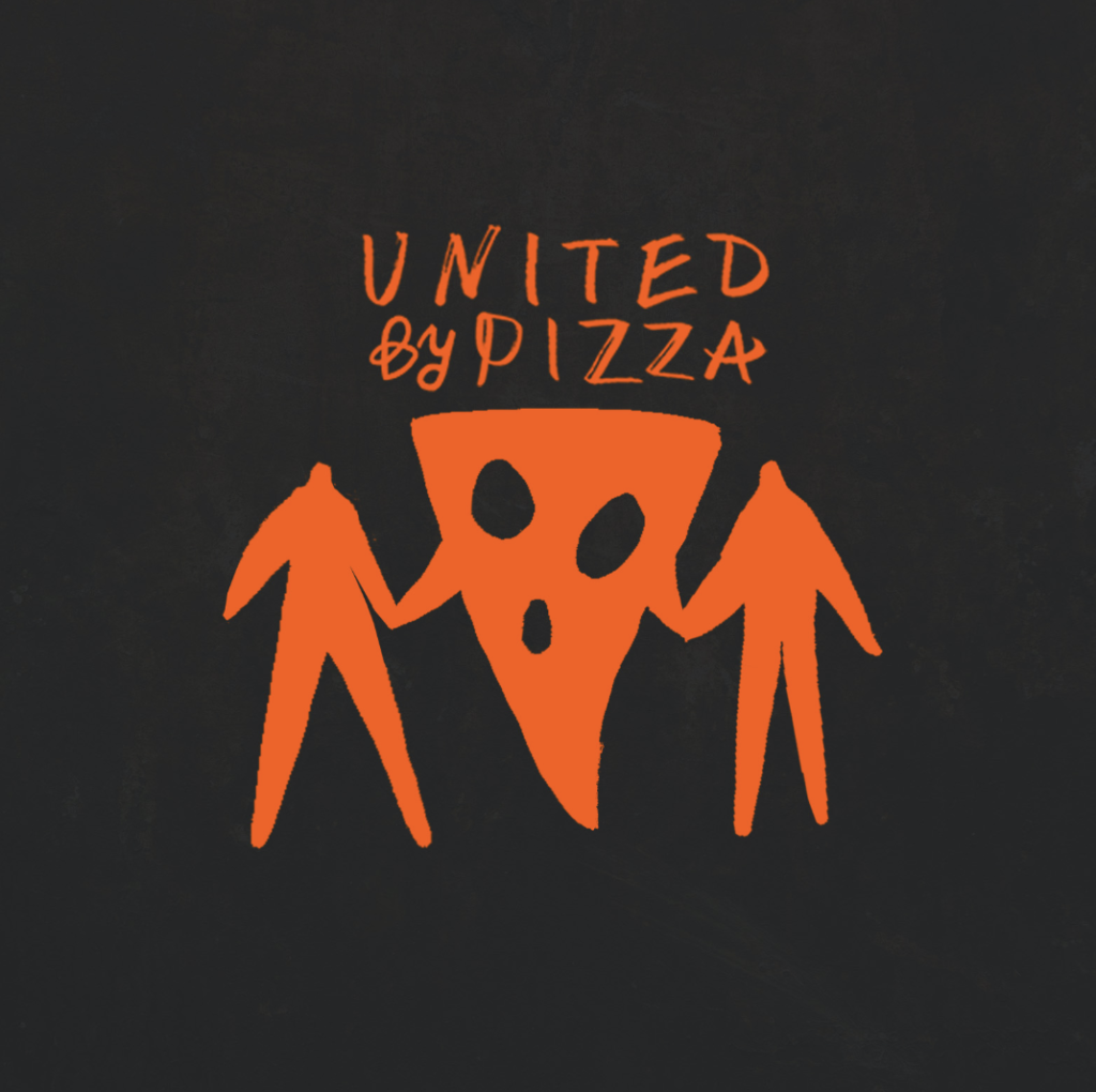funny pizza logo design